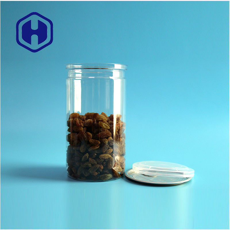 500 ml Desenhos personalizados Snack Produtos alimentares Latas de plástico PET reutilizáveis Para embalagens de alimentos