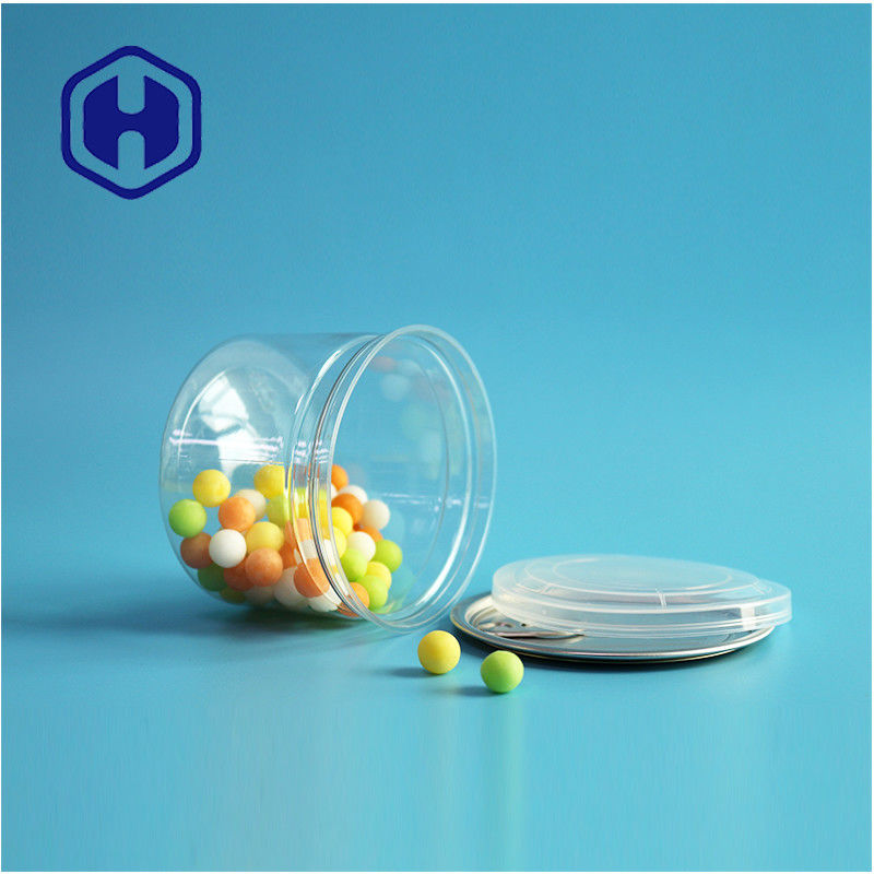 Doces Chocolate Snack 250ml 8oz PET transparente Convalescença de alimentos com extremidade aberta fácil