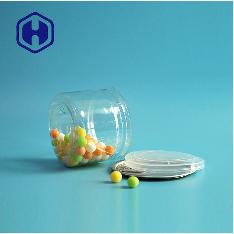 Doces Chocolate Snack 250ml 8oz PET transparente Convalescença de alimentos com extremidade aberta fácil