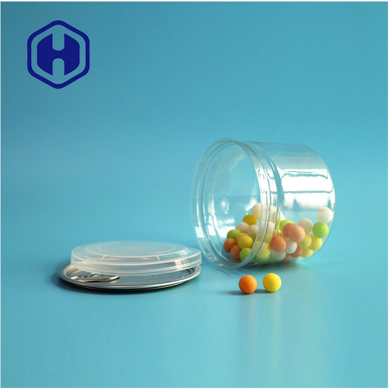 Doces Chocolate Snack 250ml 8oz PET transparente Convalescença de alimentos com extremidade aberta fácil