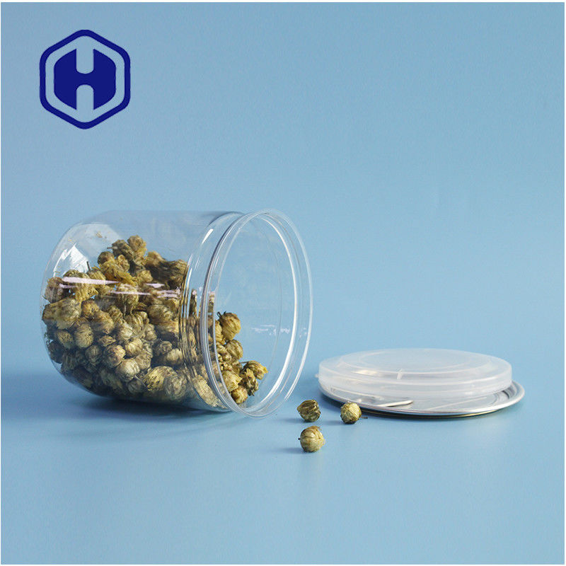 Embalagens de supermercado Embalagens herméticas PET à prova de vazamento Embalagens de plástico para biscoitos com tampa fácil de abrir