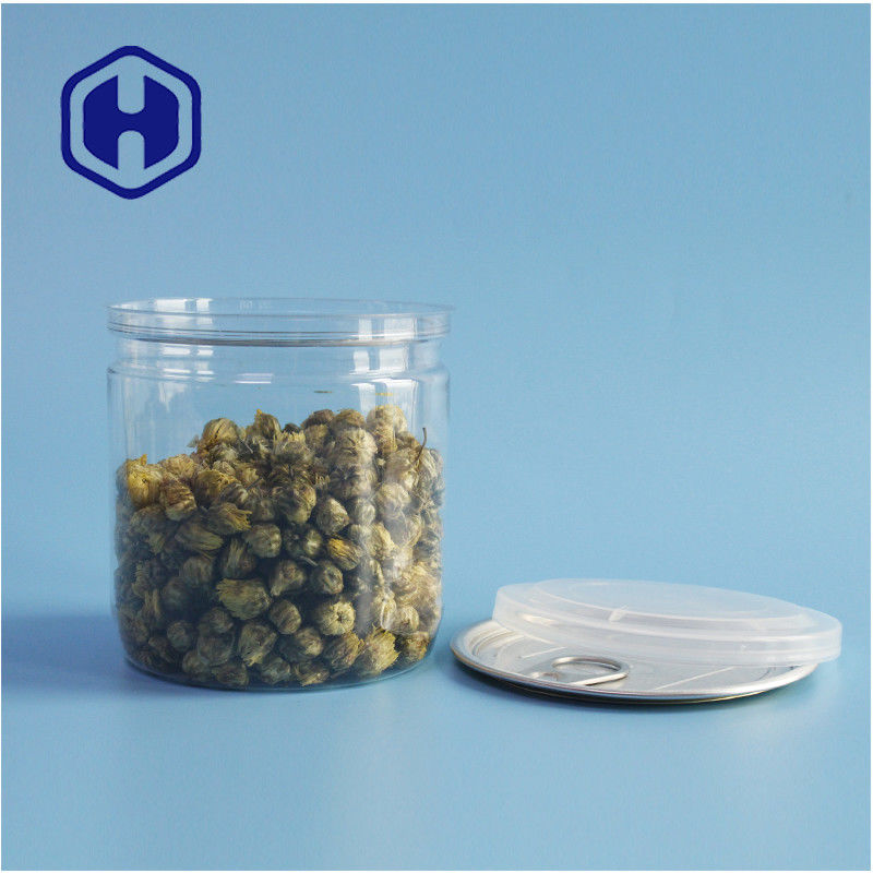 Embalagens de supermercado Embalagens herméticas PET à prova de vazamento Embalagens de plástico para biscoitos com tampa fácil de abrir