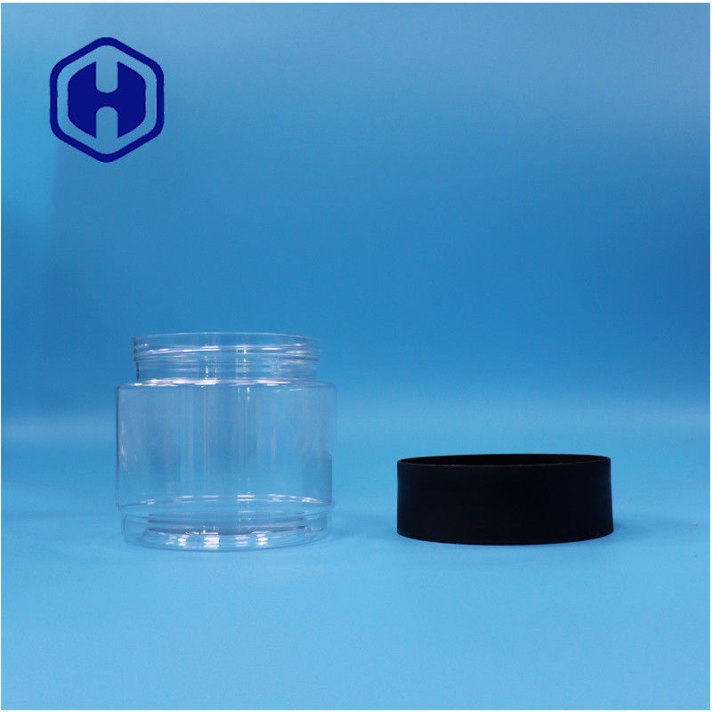 400 ml de frasco de plástico PET redondo de qualidade alimentar Para alimentos borboleta ervilha semente de lótus Sago milho