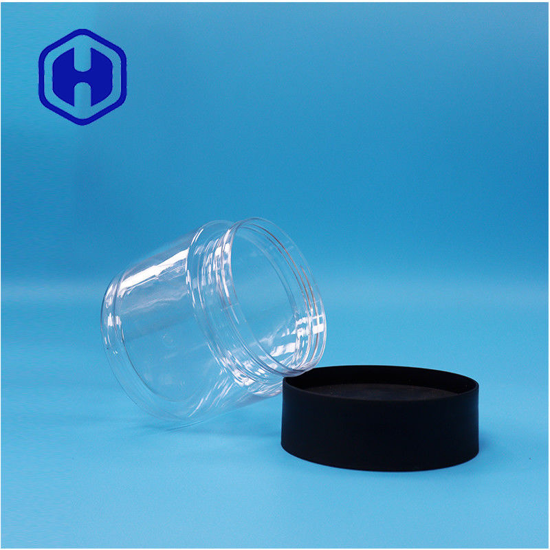 400 ml de frasco de plástico PET redondo de qualidade alimentar Para alimentos borboleta ervilha semente de lótus Sago milho