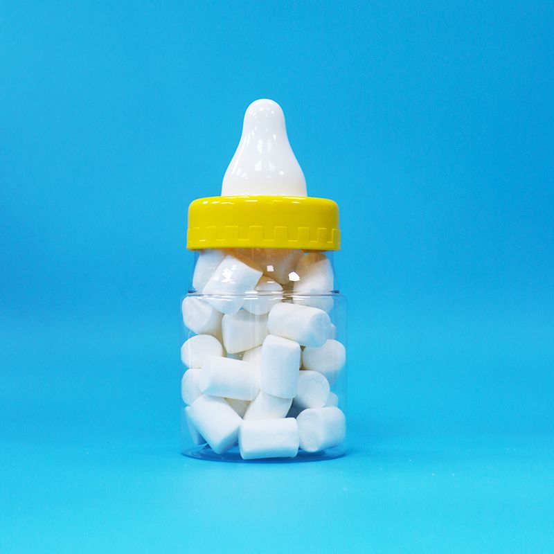 Capa de parafuso de frasco de plástico selado PET transparente de qualidade alimentar