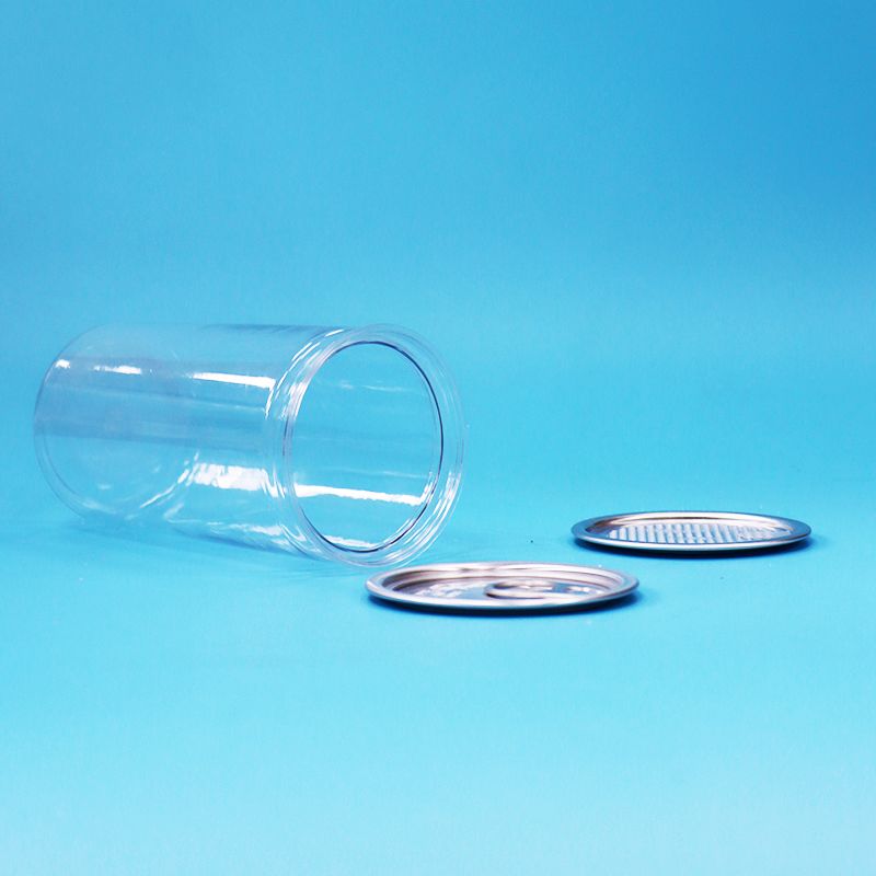 Embalagem de plástico transparente PET fácil de selar para alimentos doces bebidas