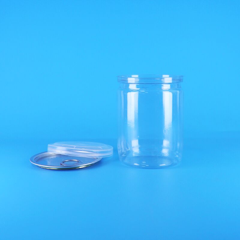 Amendoins orgânicos selvagens da selva Alimentos secos Tubo plástico com extremidades fáceis de abrir Latas de pipoca PET transparente