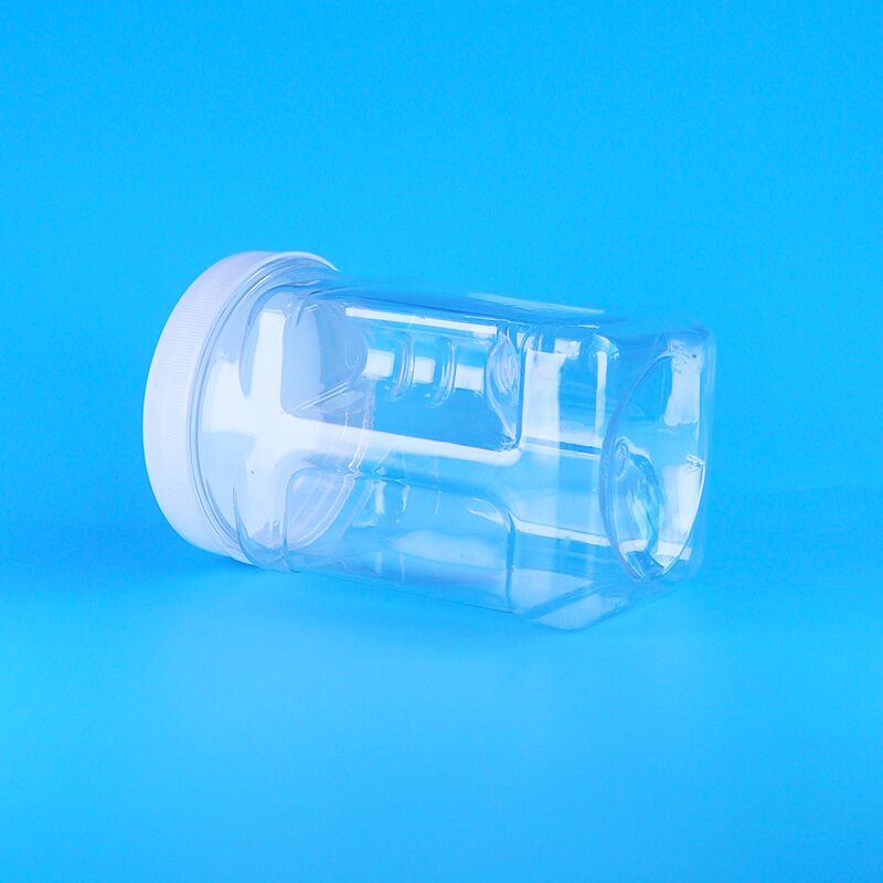 Emon fatias biscoitos de Cranberry Calvário seco PET transparente plástico parafusos tampas agarrar frascos grau alimentício