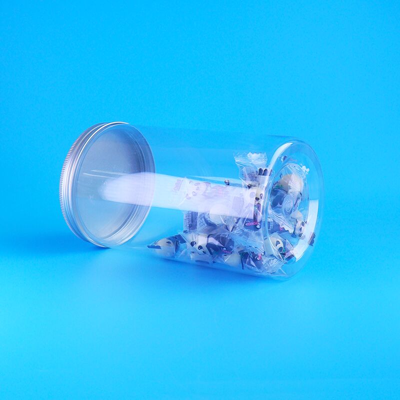 Biscotes de milho à prova de vazamento de melão sementes de melão sem casca frascos redondos de PET tampas de parafuso