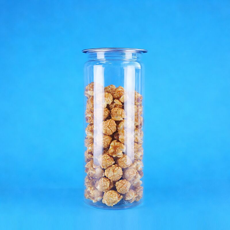 Caixa de bebidas PET livre de BPA com tampa fácil de abrir e capacidade de 520 ml para bebidas e refrigerantes