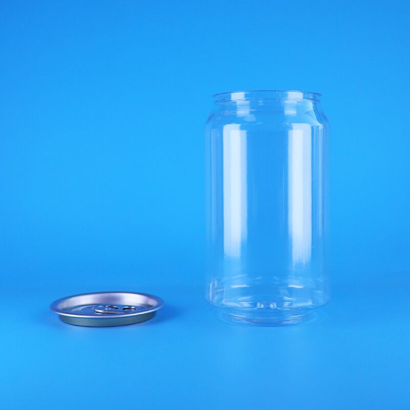 Caneta de plástico livre de BPA com tampa fácil de abrir e capacidade de 330 ml para embalagens de alimentos e bebidas