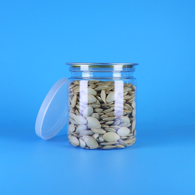 250 ml PET hermético com tampa aberta de plástico Pêssegos em lata Pêssegos de presunto Soluções de embalagem de alimentos