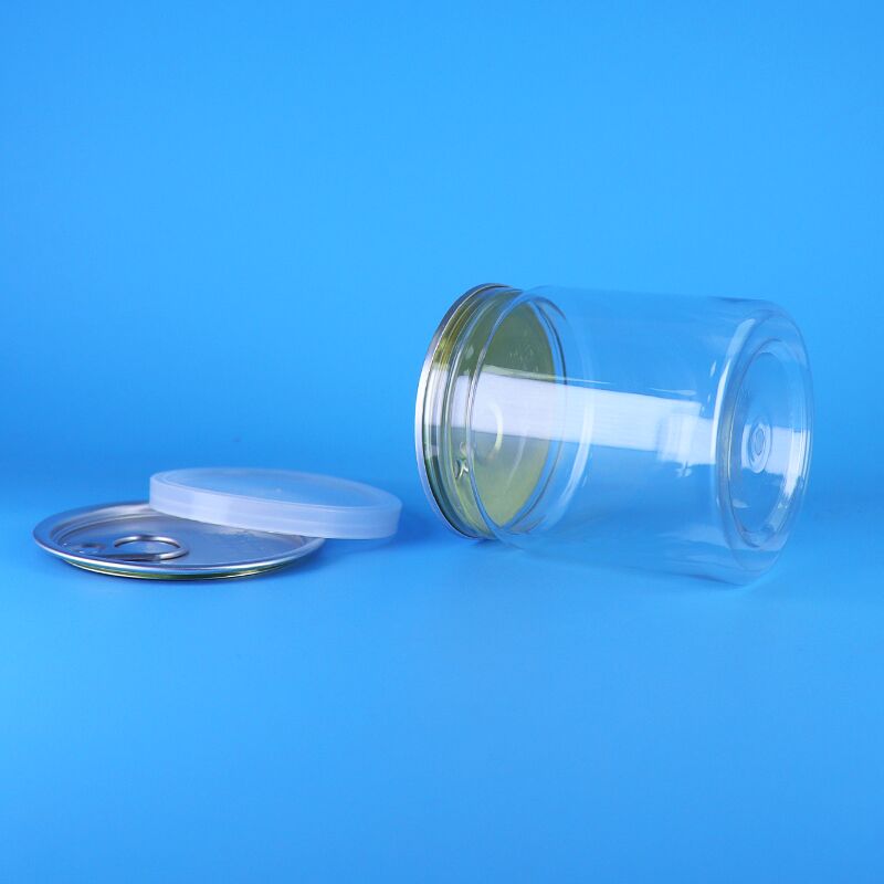 Bem selando BPA Jarrar PET livre com tapa fácil aberta para embalagens de alimentos
