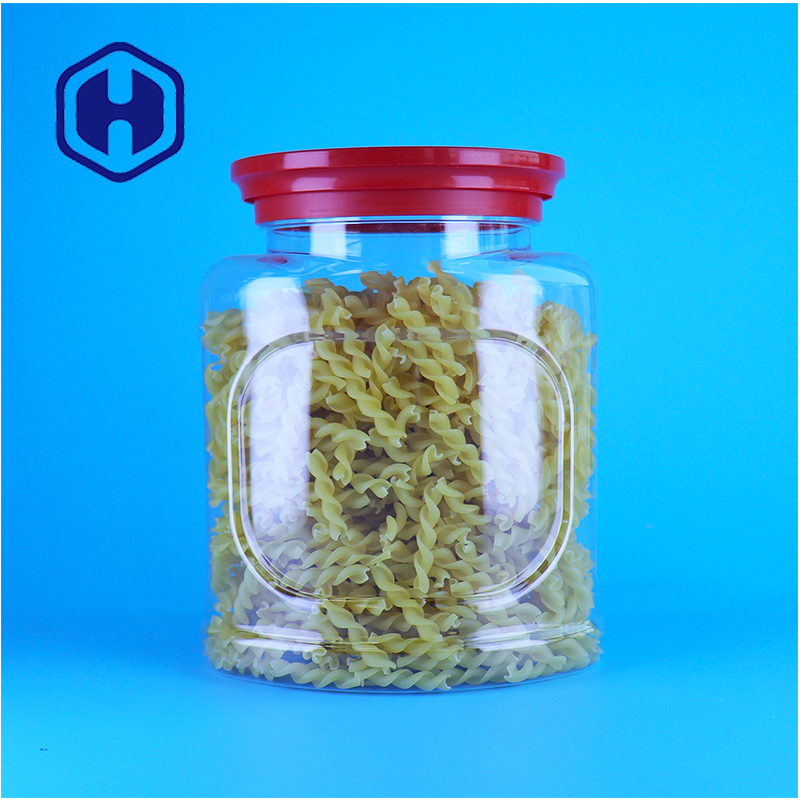 Copo de plástico transparente para lanches com tampa de parafuso embalagem de pipoca recipiente de alimentos OEM fabricante