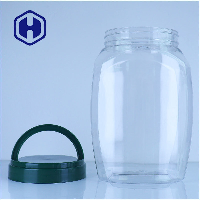 Fabricante claro do frasco plástico dos produtos da nutrição do pó da proteína do ANIMAL DE ESTIMAÇÃO com tampas de parafuso