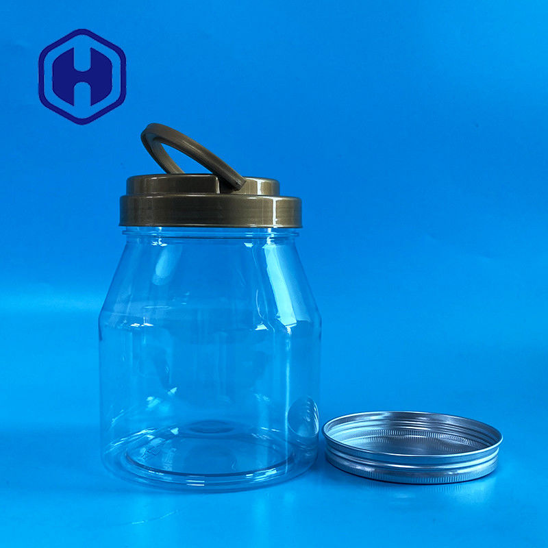 frascos plásticos claros vazios de 900ml 30oz para biscoitos Konjac de Jelly Gummy Cat Dog Snacks