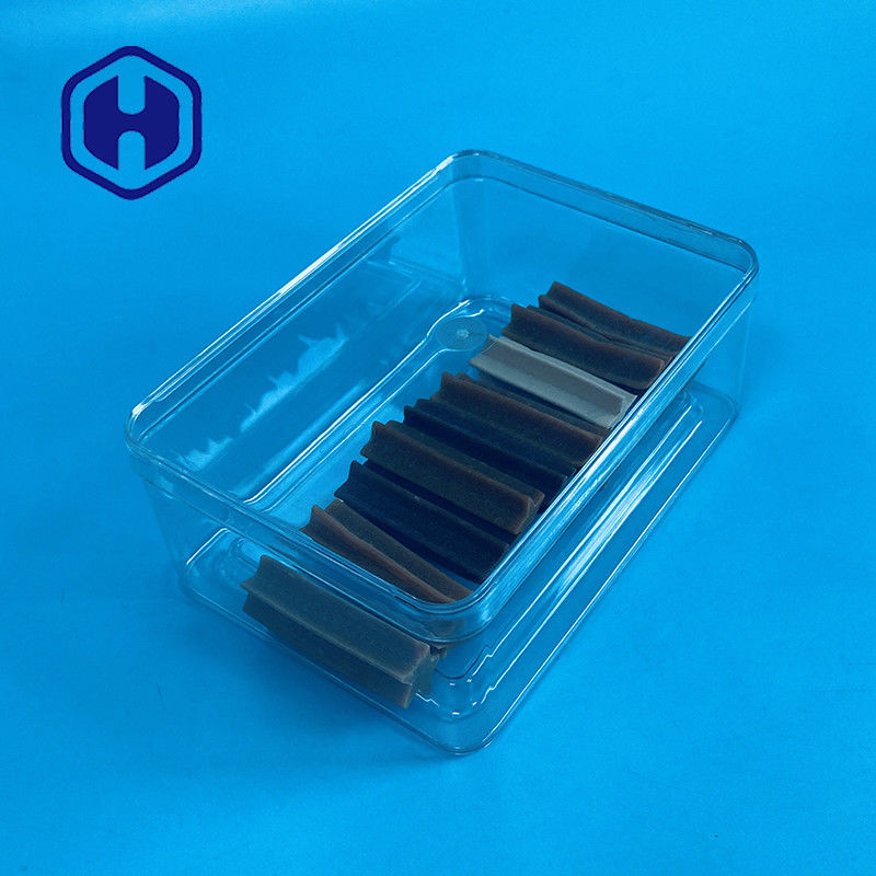 Caixa de empacotamento do ANIMAL DE ESTIMAÇÃO empilhável da pastelaria 560ml do pão fresco para a padaria Bakeshop