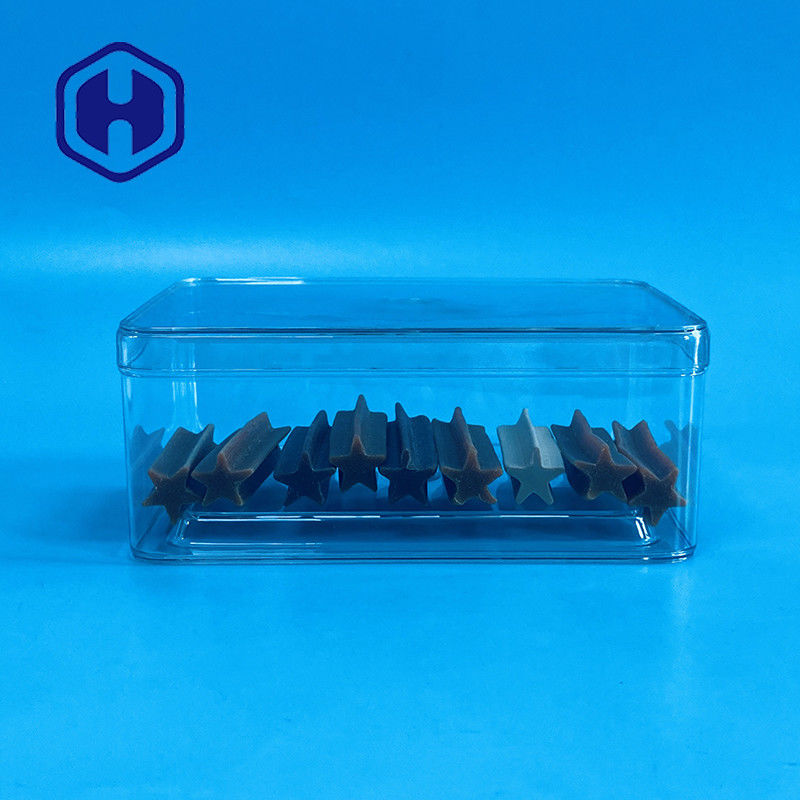 Caixa de empacotamento do ANIMAL DE ESTIMAÇÃO empilhável da pastelaria 560ml do pão fresco para a padaria Bakeshop