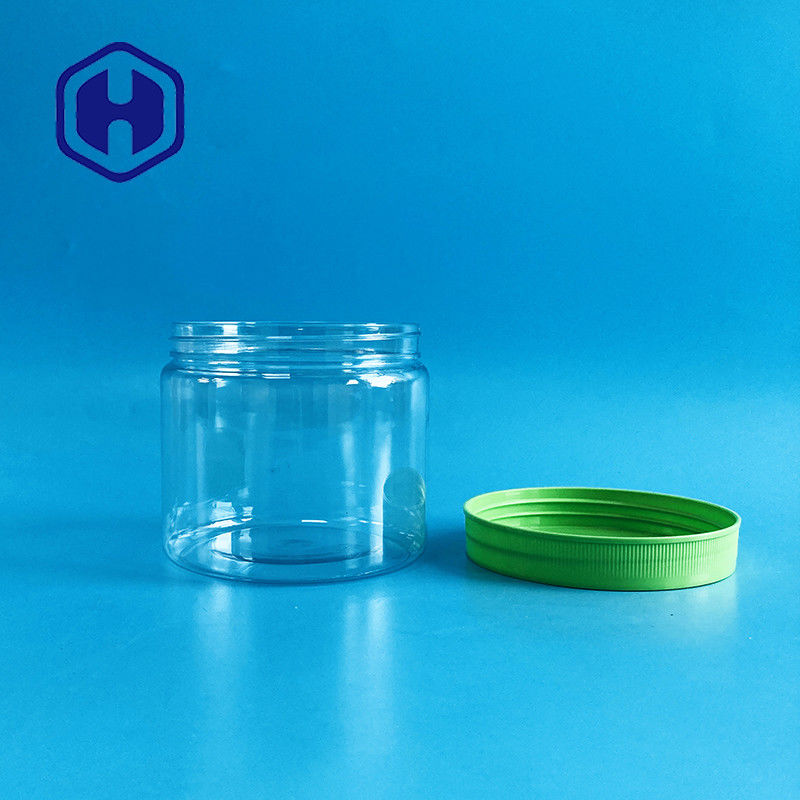 Parafuso da prova larga do escape da boca do animal de estimação no frasco plástico 450ml 15oz para doces das cookies