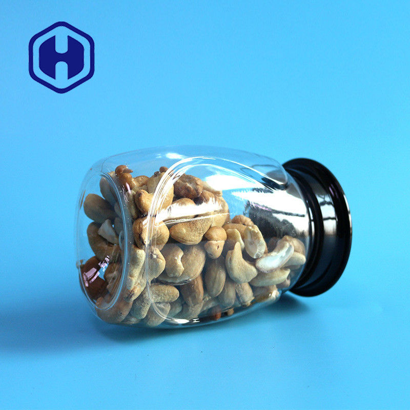 Frasco plástico do ANIMAL DE ESTIMAÇÃO vazio apertado do ar para a altura especial do açúcar 400ml 120mm de sal