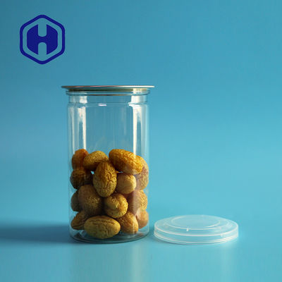 360 ml 12 oz frutas secas especiarias estanques à prova de vazamento latas de plástico com tampa fácil de abrir