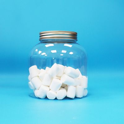 Capa de parafuso de alumínio plástico PET redondo doces nozes frascos de alimentos diários ecológico