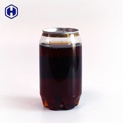 a soda transparente do ANIMAL DE ESTIMAÇÃO 310ml pode recipiente plástico reciclável Leakproof da bebida