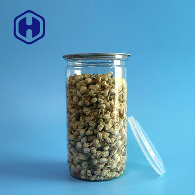 Embalagem em lata de plástico PET vazia sem BPA 307ml 750ml Salsa Especiarias
